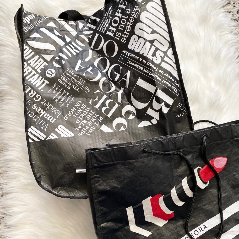 ⭐️ Lululemon /Sephora Reusable Bag Bundle - Picture 4 of 11